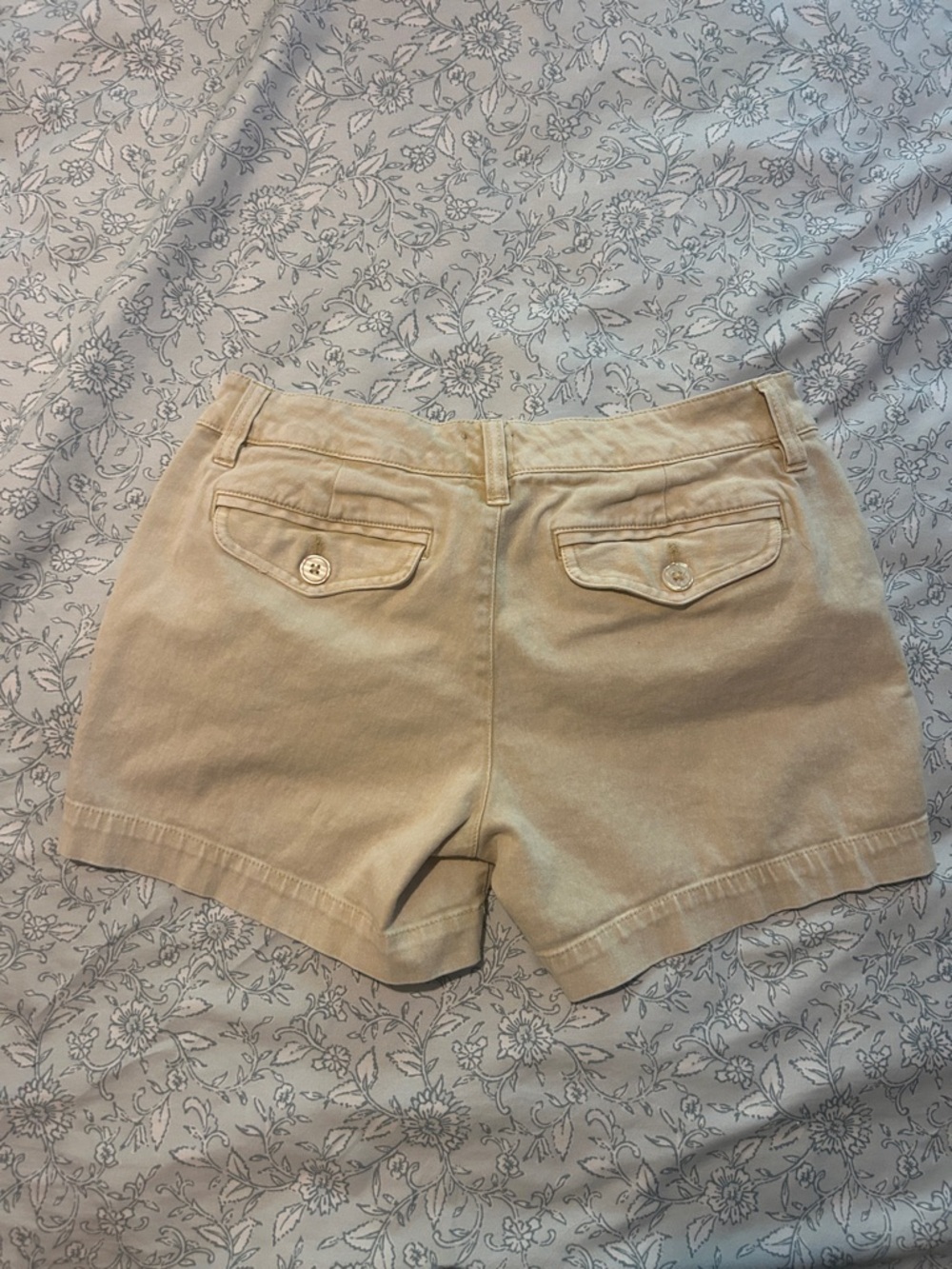 True Craft Women's Beige Cotton Shorts - Picture 4 of 9